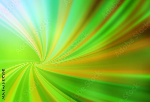 Light Green, Yellow vector abstract blurred background. New colored illustration in blur style with gradient. Smart design for your work.