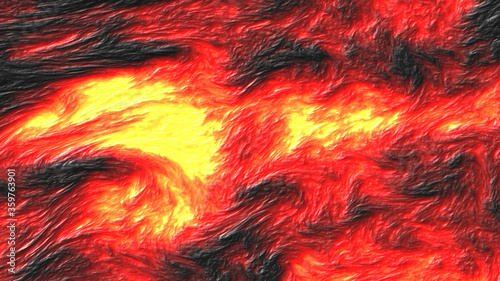 Lava flow texture background.