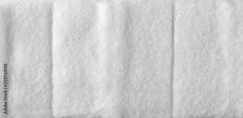 Fotografija Wadding, medical absorbent cotton wool background and texture