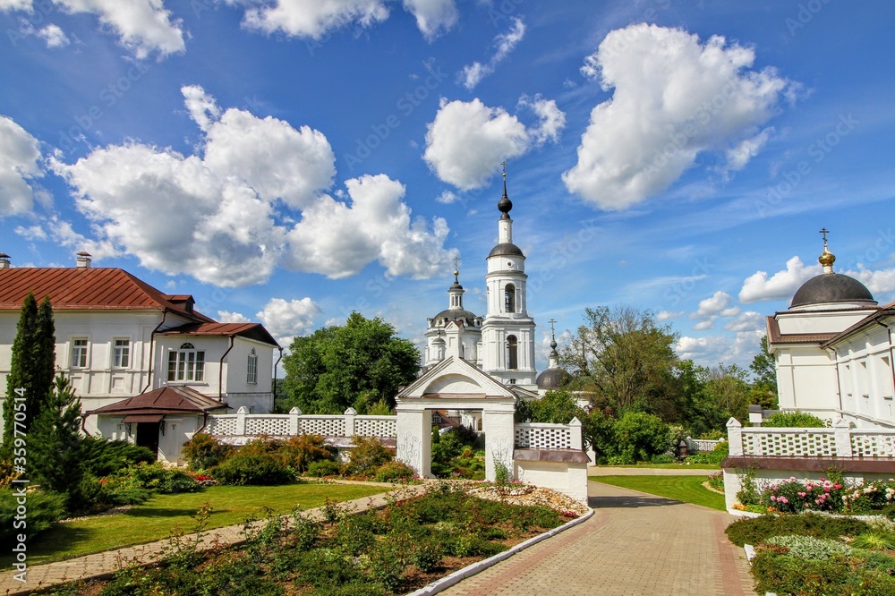 Nicholas Chernoostrovsky monastery in Maloyaroslavets. Kaluga region, Russia