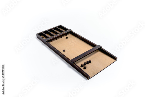 Jaccolo, Dutch billiards. wooden board games. Team Building Games.