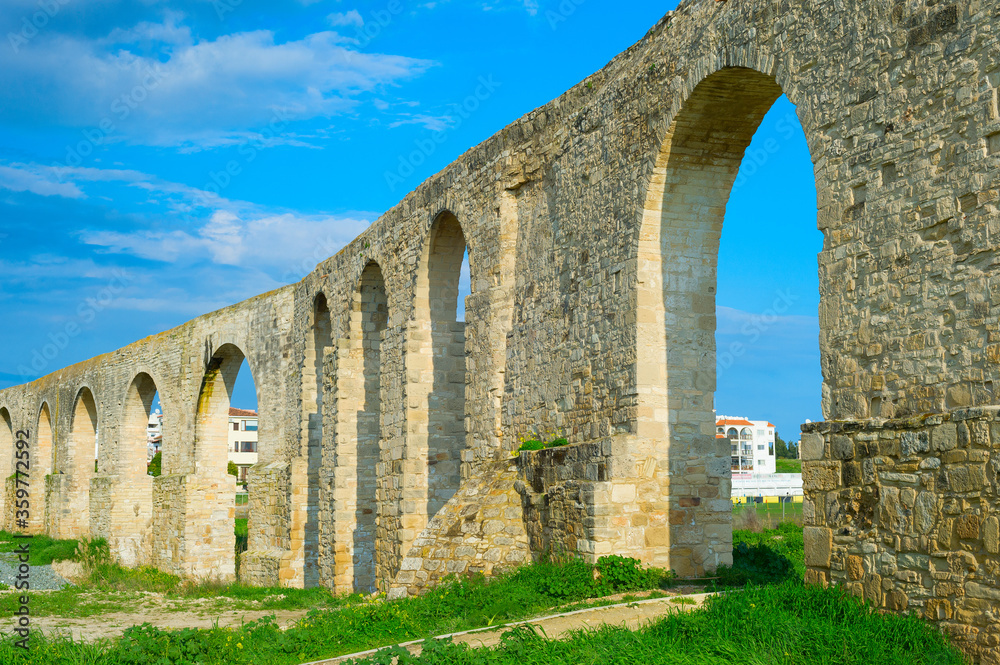 Kamares Aqueduct site, Larnaca, Cyprus