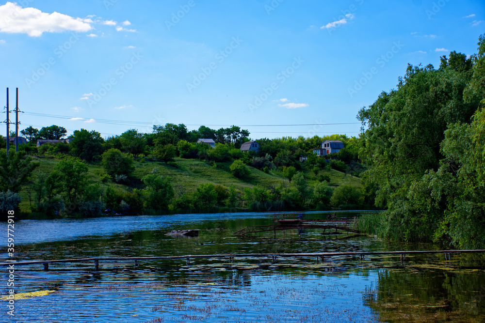 the most beautiful day on a very beautiful summer river