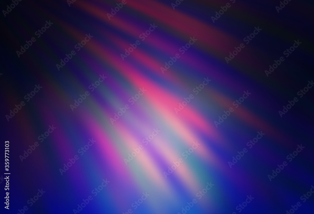 Dark Pink, Blue vector pattern with sharp lines. Shining colored illustration with sharp stripes. Template for your beautiful backgrounds.