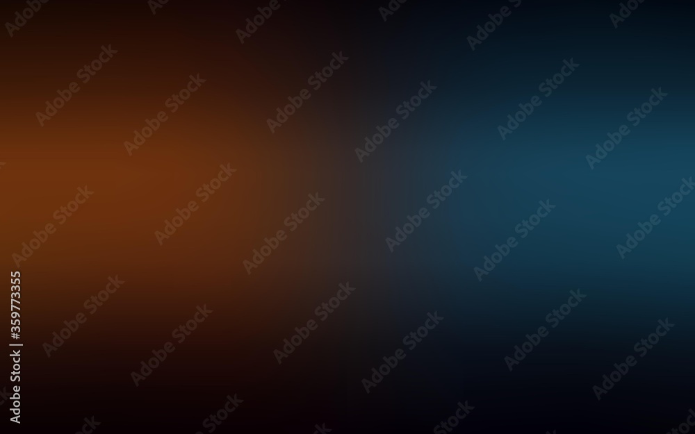 Dark Blue, Yellow vector blurred background. Abstract colorful illustration with gradient. New design for your business.