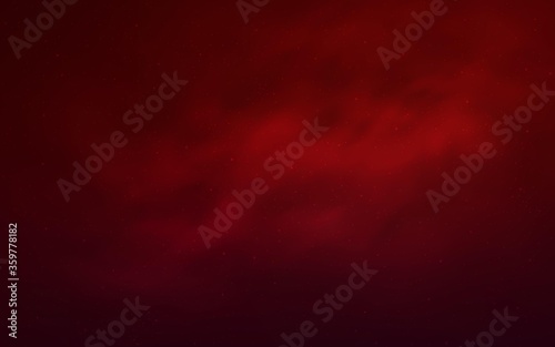 Dark Red vector layout with cosmic stars. Modern abstract illustration with Big Dipper stars. Pattern for astronomy websites.