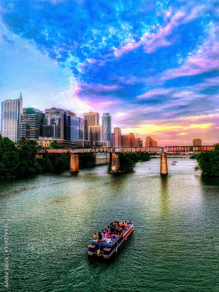 Fototapeta premium Austin skyline