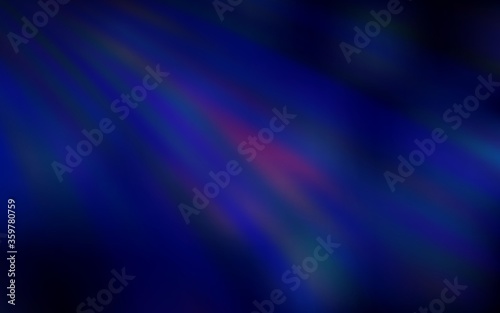 Dark BLUE vector texture with colored lines. Glitter abstract illustration with colorful sticks. Pattern for ad, booklets, leaflets.
