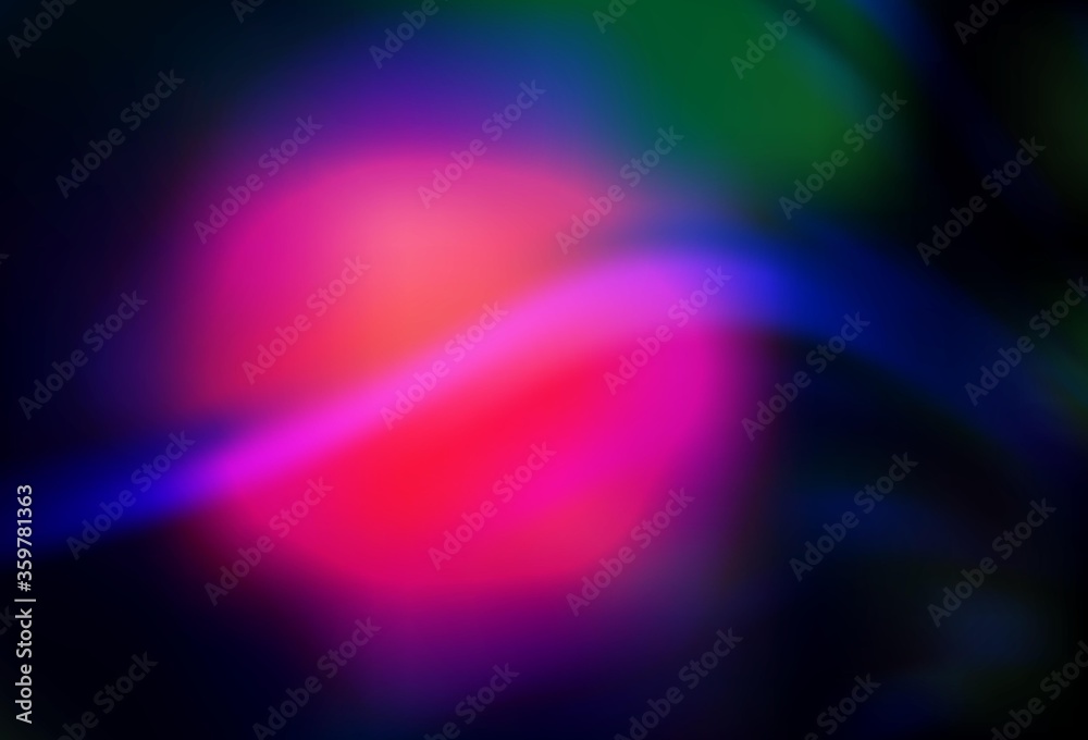 Dark Pink, Blue vector colorful abstract texture. A completely new colored illustration in blur style. New style for your business design.