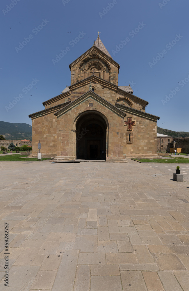 Ancient Svetitskhoveli Cathedral located at Mtskheta town, Georgia
