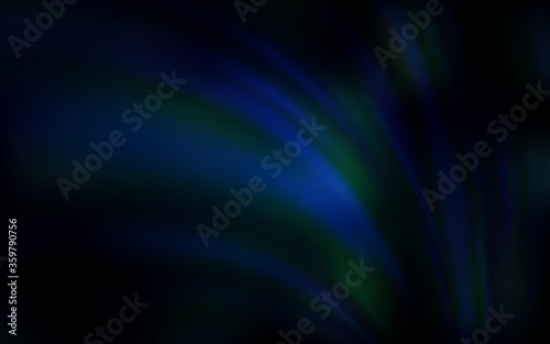 Dark BLUE vector colorful blur background. Shining colored illustration in smart style. The best blurred design for your business.