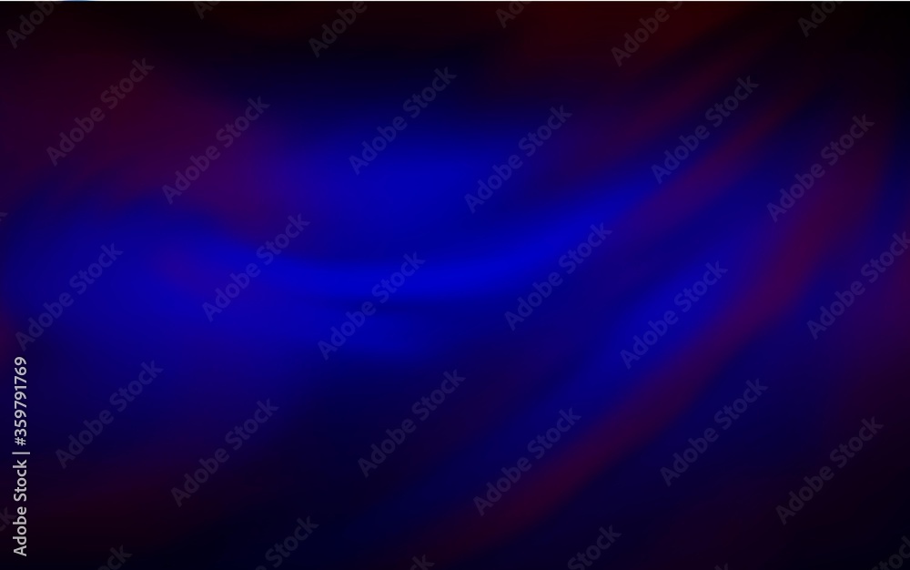 Dark Blue, Red vector colorful abstract texture. Colorful illustration in abstract style with gradient. Background for designs.