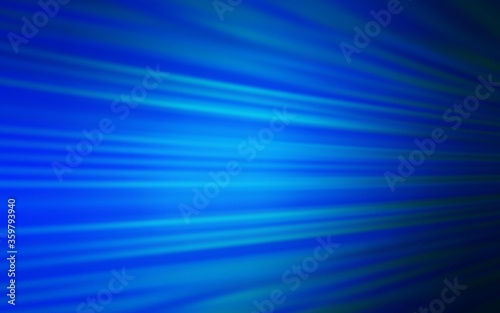 Dark BLUE vector background with straight lines. Colorful shining illustration with lines on abstract template. Best design for your ad, poster, banner.