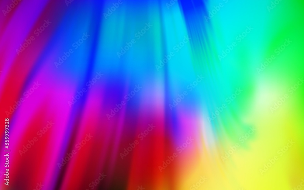 Dark Multicolor vector colorful blur backdrop. Abstract colorful illustration with gradient. New design for your business.
