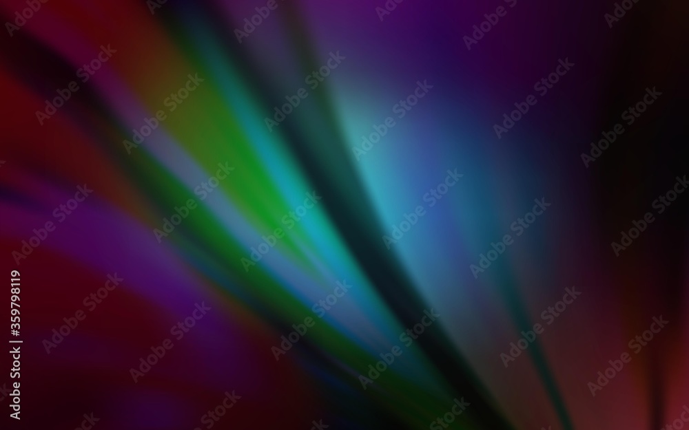 Dark BLUE vector blurred shine abstract texture. New colored illustration in blur style with gradient. New design for your business.