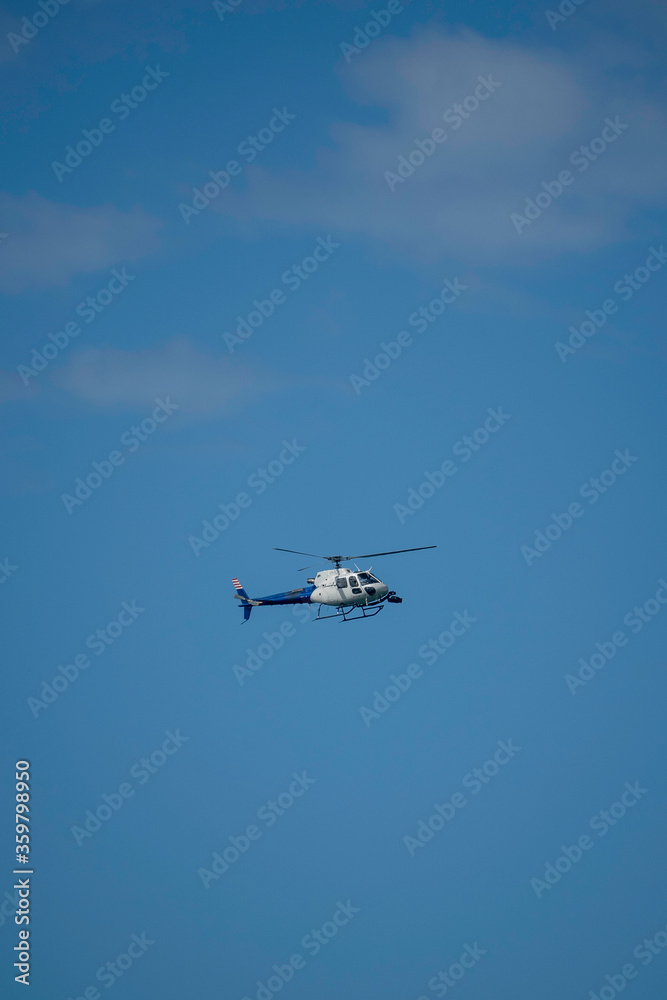 helicopter flying in the sky helicopter flying in the sky
