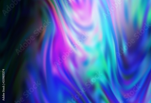Dark Pink, Blue vector blurred and colored pattern. Colorful illustration in abstract style with gradient. New design for your business.