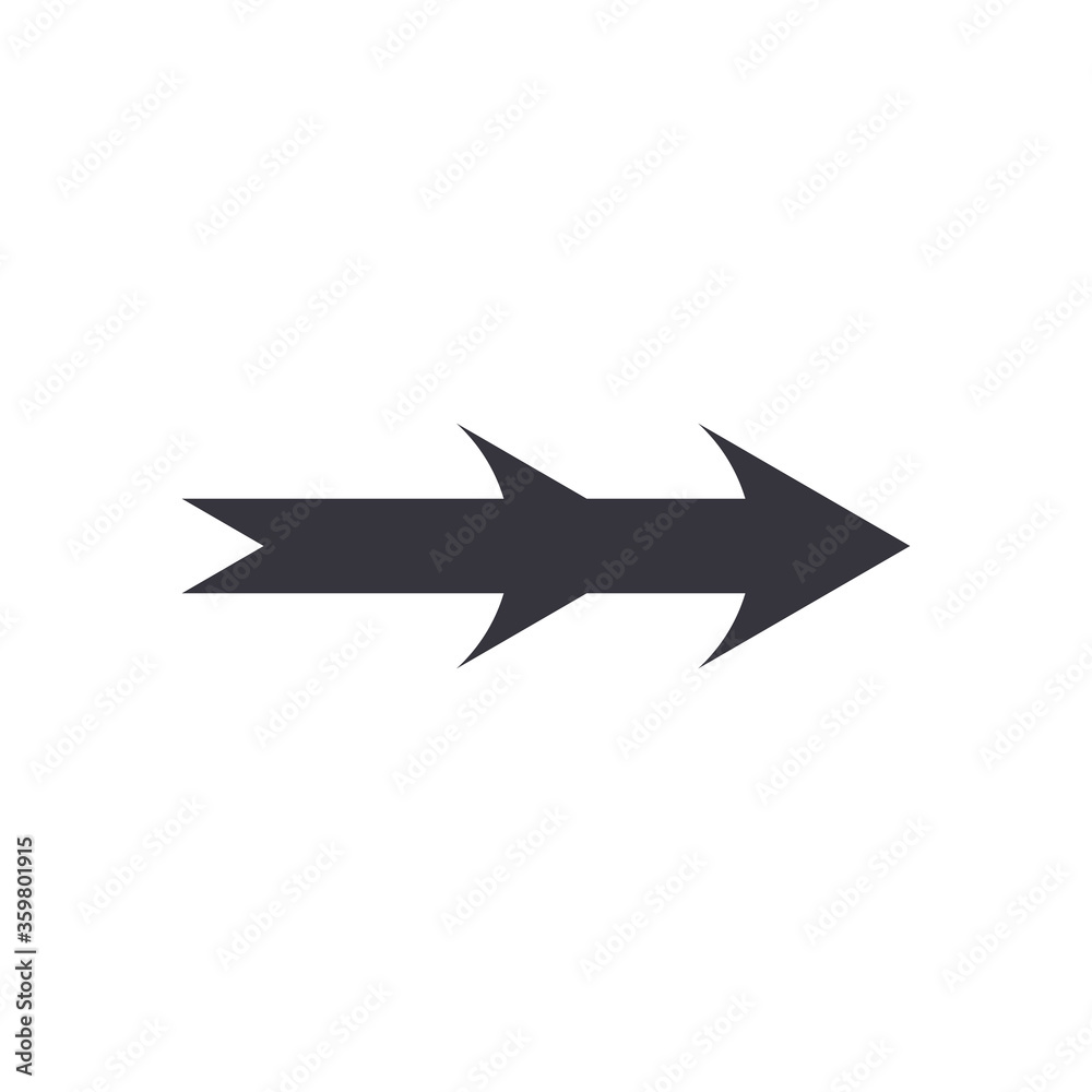 Next arrows or right direction flat style icon vector design Next arrows or right direction flat style icon vector design