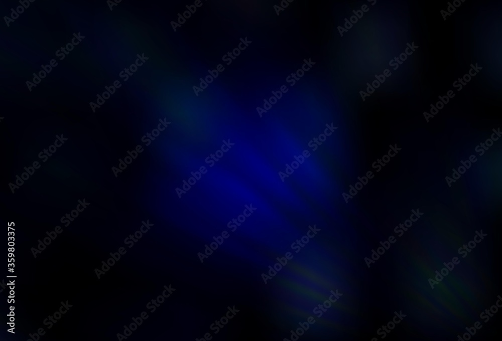 Dark BLUE vector pattern with sharp lines. Blurred decorative design in simple style with lines. Pattern for ads, posters, banners.
