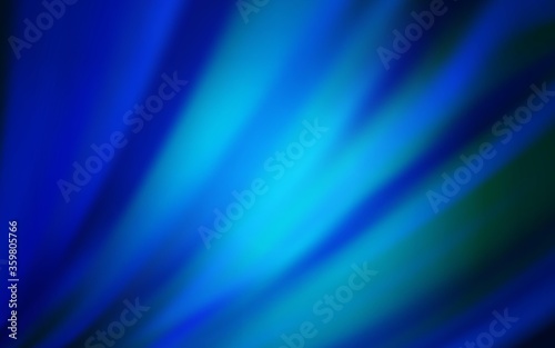 Dark BLUE vector glossy abstract layout. Creative illustration in halftone style with gradient. Background for designs.