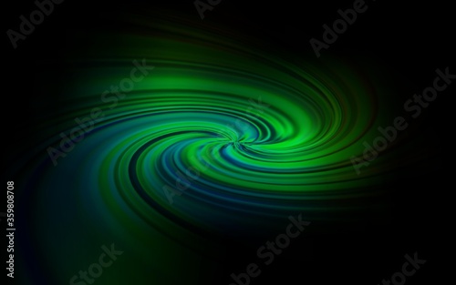Dark Green vector colorful blur background. Modern abstract illustration with gradient. New design for your business.