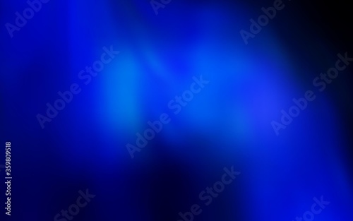 Dark BLUE vector glossy abstract background. Shining colored illustration in smart style. Background for a cell phone.