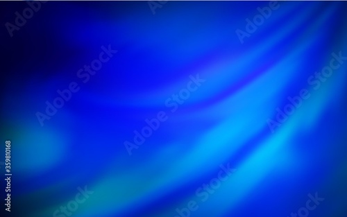 Dark BLUE vector modern elegant backdrop. Colorful abstract illustration with gradient. New way of your design.