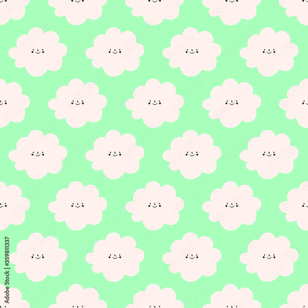 seamless pattern, cloud art surface design for fabric scarf and decor seamless pattern, cloud art surface design for fabric scarf and decor