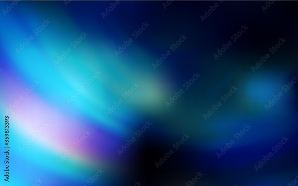 Dark BLUE vector abstract blurred layout. Shining colored illustration in smart style. Background for designs.