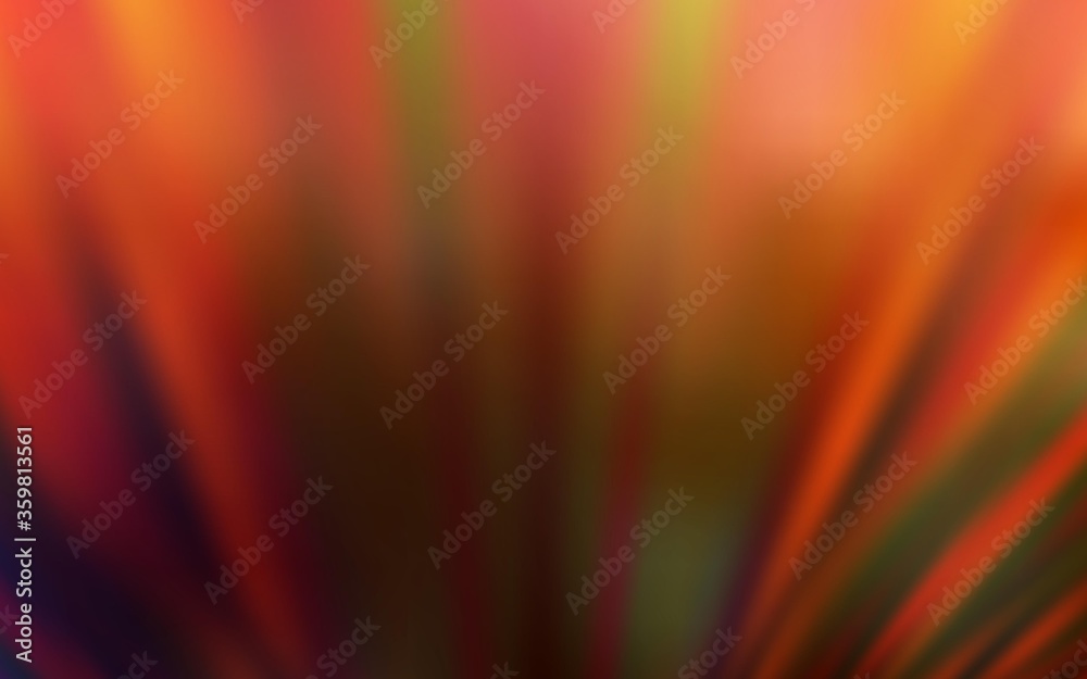 Naklejka premium Dark Orange vector layout with flat lines. Glitter abstract illustration with colorful sticks. Template for your beautiful backgrounds.