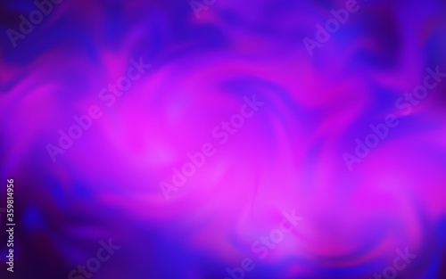 Light Purple, Pink vector blurred bright template. Creative illustration in halftone style with gradient. Background for a cell phone.