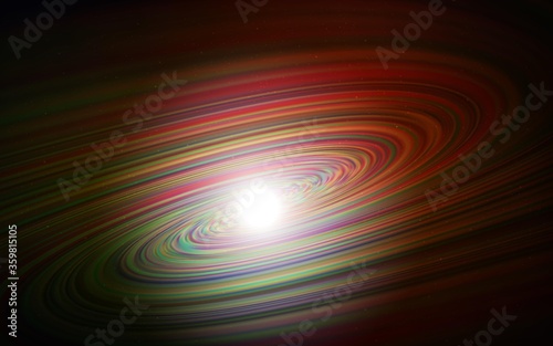 Dark Red vector pattern with night sky stars. Modern abstract illustration with Big Dipper stars. Pattern for astrology websites.