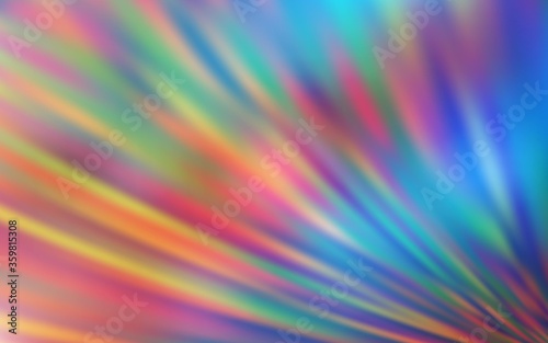 Light Blue, Yellow vector template with repeated sticks. Shining colored illustration with sharp stripes. Pattern for ad, booklets, leaflets.