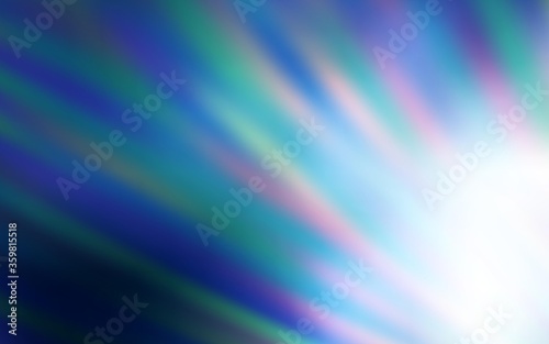 Light BLUE vector background with stright stripes. Lines on blurred abstract background with gradient. Template for your beautiful backgrounds.