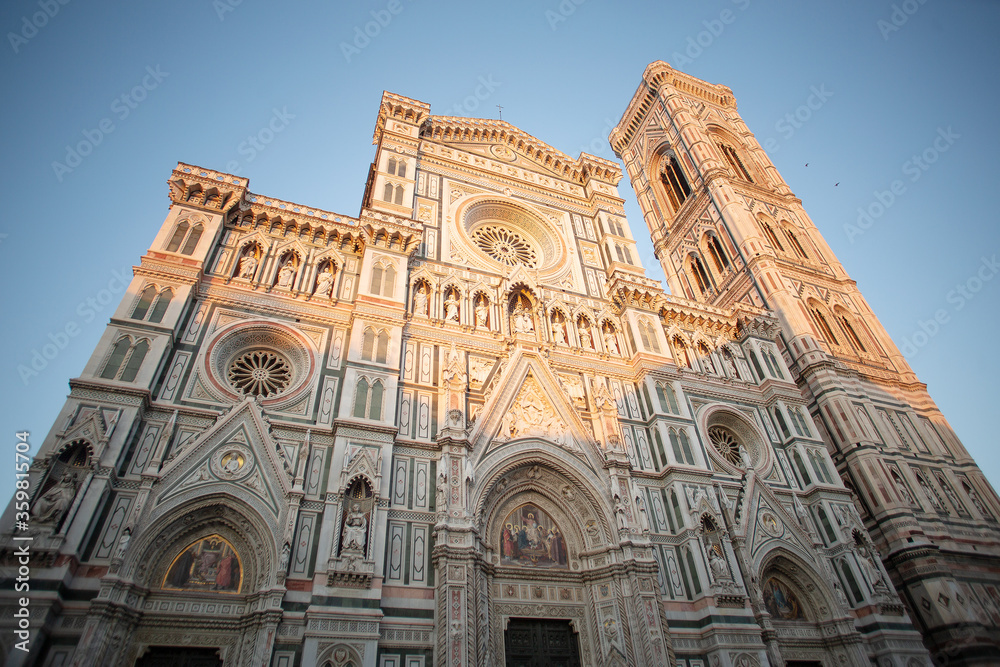 Exterior of Il Duomo cathedral Florence