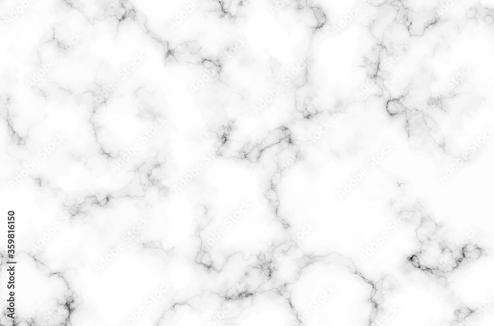 white marble texture background. grey granite floor pattern vector illustration