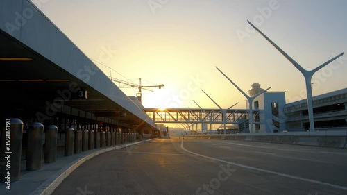 Empty LAX Airport During the COVID-19 Pandemic Shutdown Quarantine