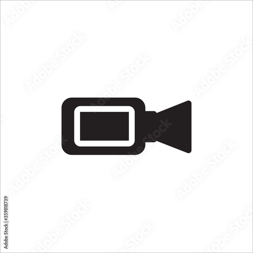 Camcoder video  icon vector design template