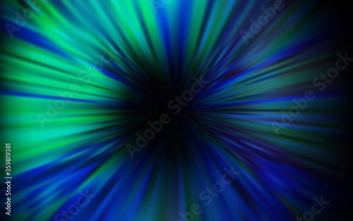 Dark BLUE vector blurred and colored pattern. Modern abstract illustration with gradient. Background for designs.