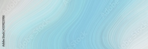 soft background graphic with modern soft curvy waves background design with light blue, light gray and lavender color