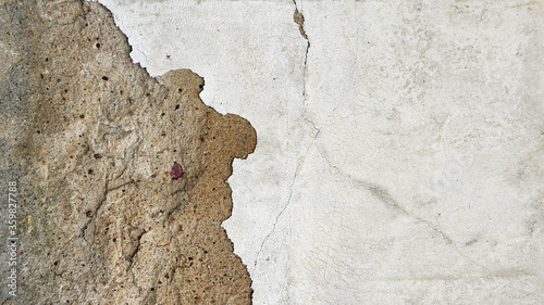 Concrete cement cracked wall texture for background 