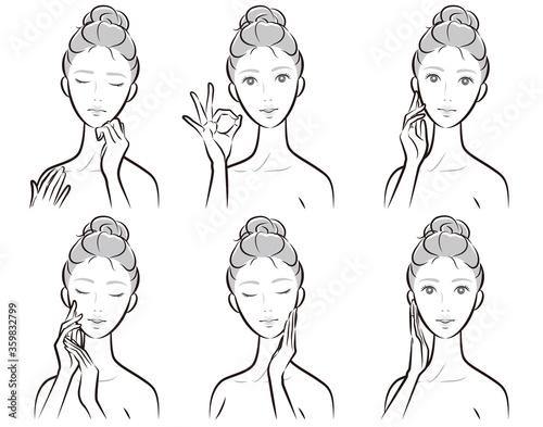 女性の表情
