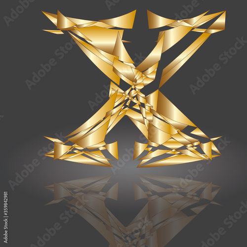 Polygonbuchstabe X3