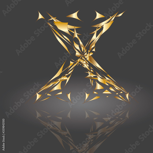 Polygonbuchstabe X7