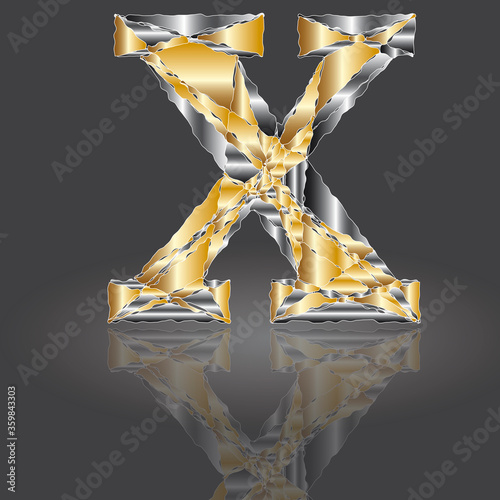 Polygonbuchstabe X11
