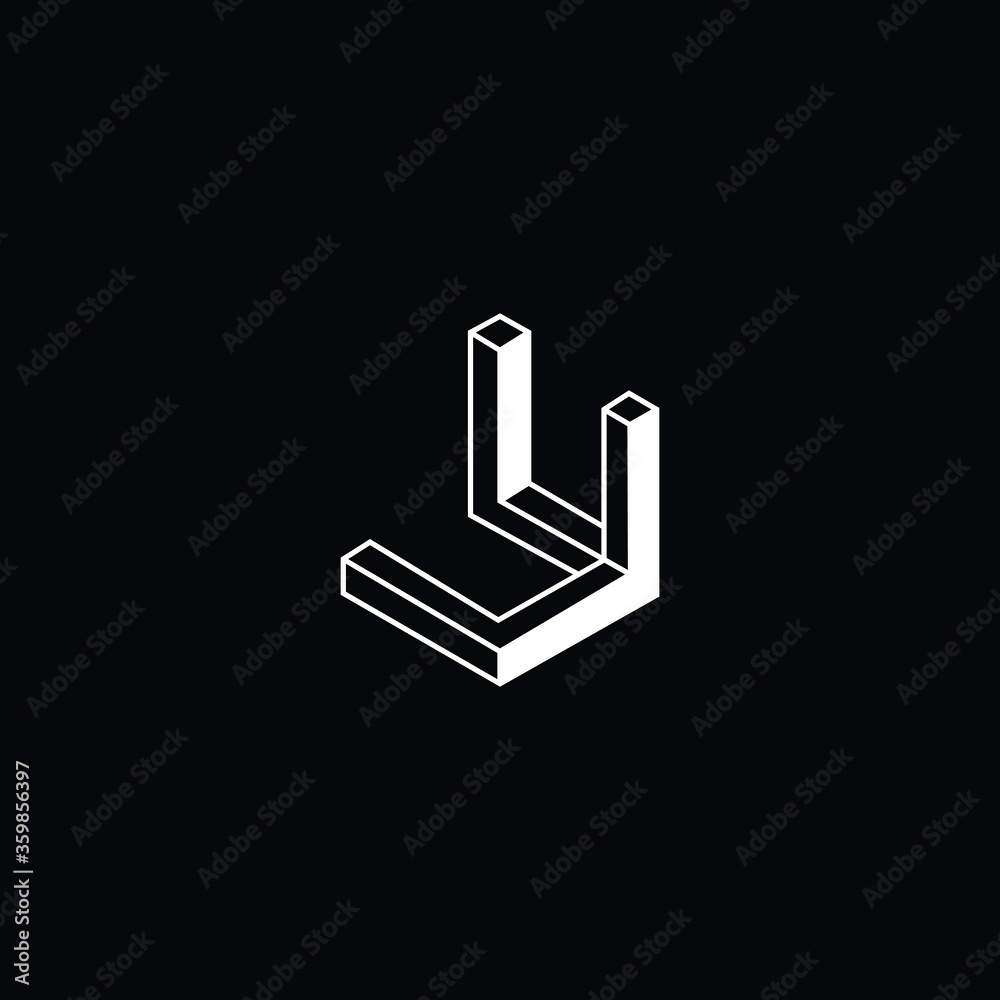 Professional Innovative 3D Initial Y logo and YY logo. Letter Y YY Minimal elegant Monogram. Premium Business Artistic Alphabet symbol and sign Professional Innovative 3D Initial Y logo and YY logo. Letter Y YY Minimal elegant Monogram. Premium Business Artistic Alphabet symbol and sign