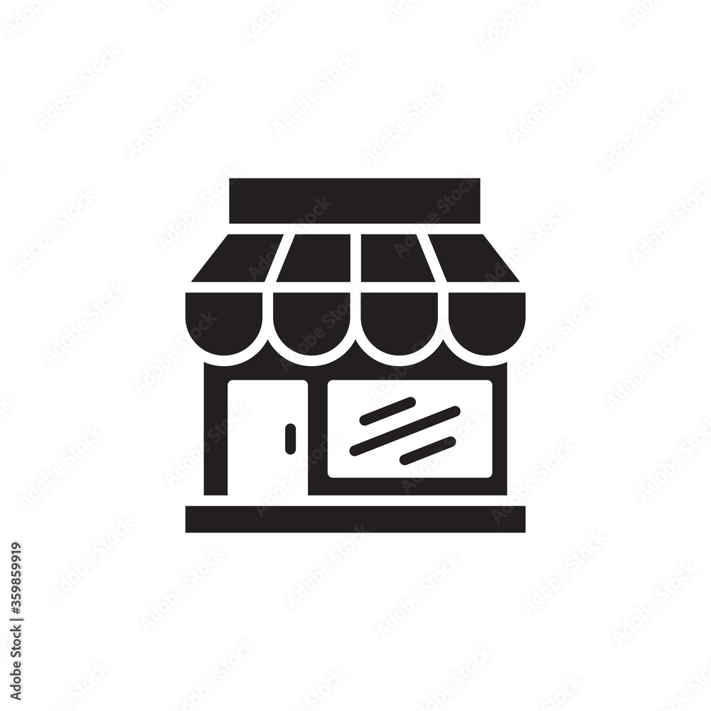 store icon logo illustration design store icon logo illustration design