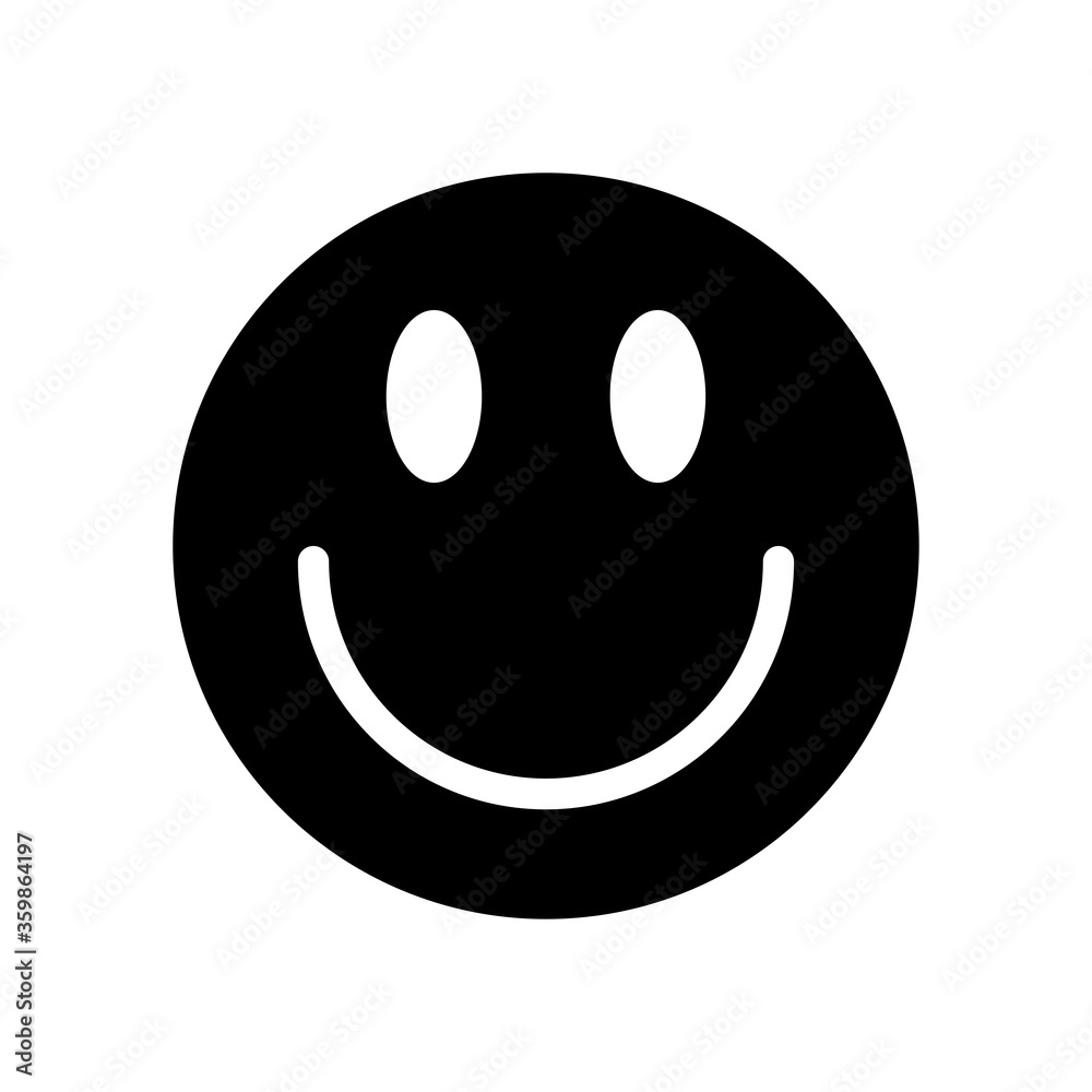 Fototapeta premium Emoticon icon vector illustration