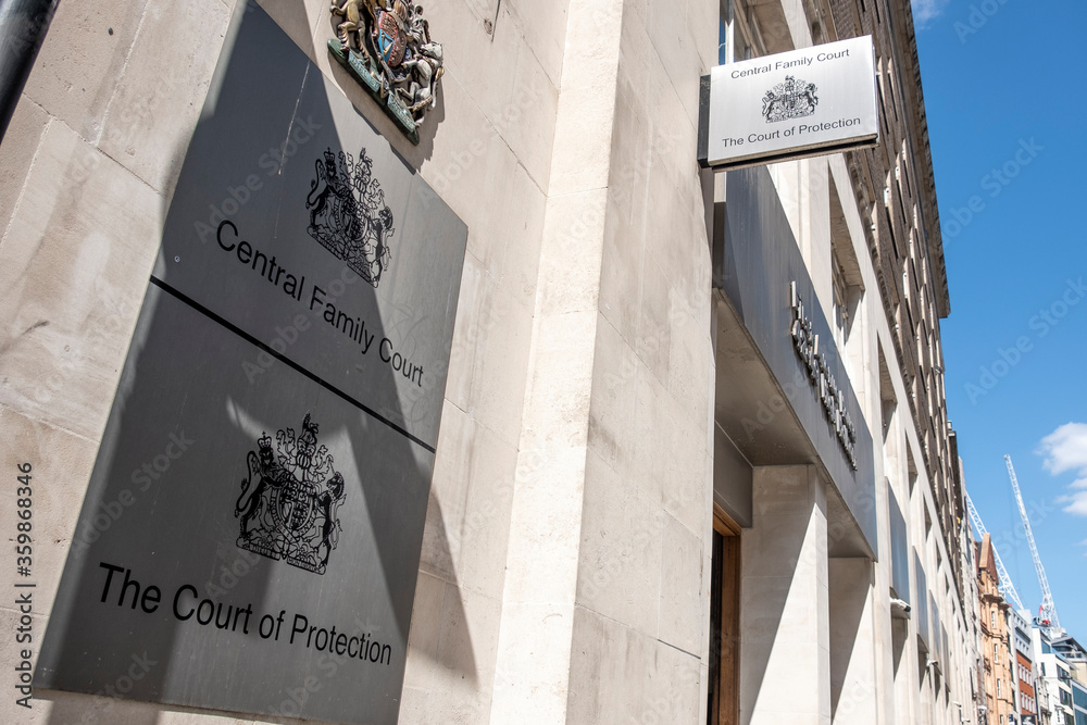 London The Central Family Court The Court of Protection in