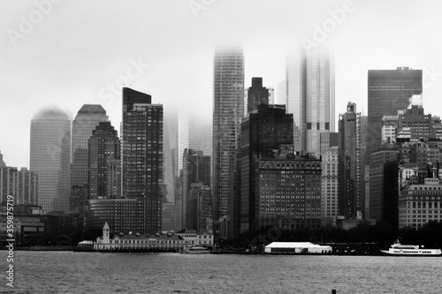 Картината върху платно new york city skyline